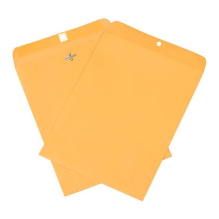 Box Packaging Clasp Catalog Envelopes, 12"W x 9"H, Kraft, 500/Pack EN1004